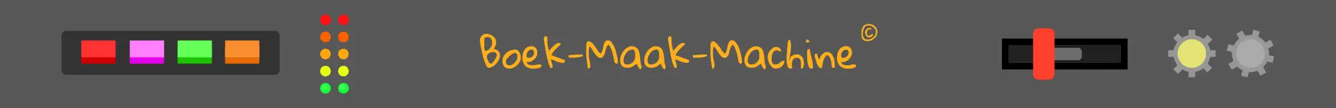 Boek-maak Machine naam onderstel