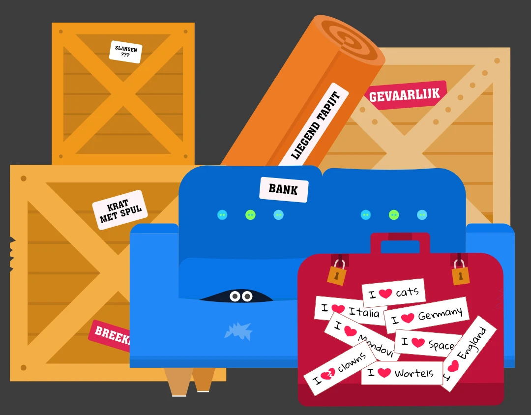 De bank in het vliegruim